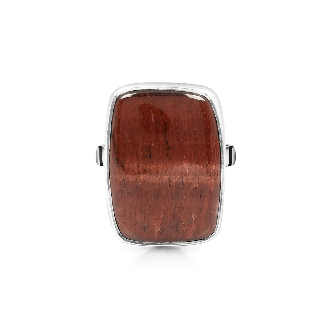 Red Tiger Eye Adjustable Ring-(RTE-R-12.)